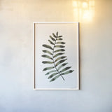 Deep Woods II by Cheryl Warrick. shown as a paper print in a white frame. Available as a archival giclee rolled canvas, fine art paper, or poster print. SKU 86951h.
