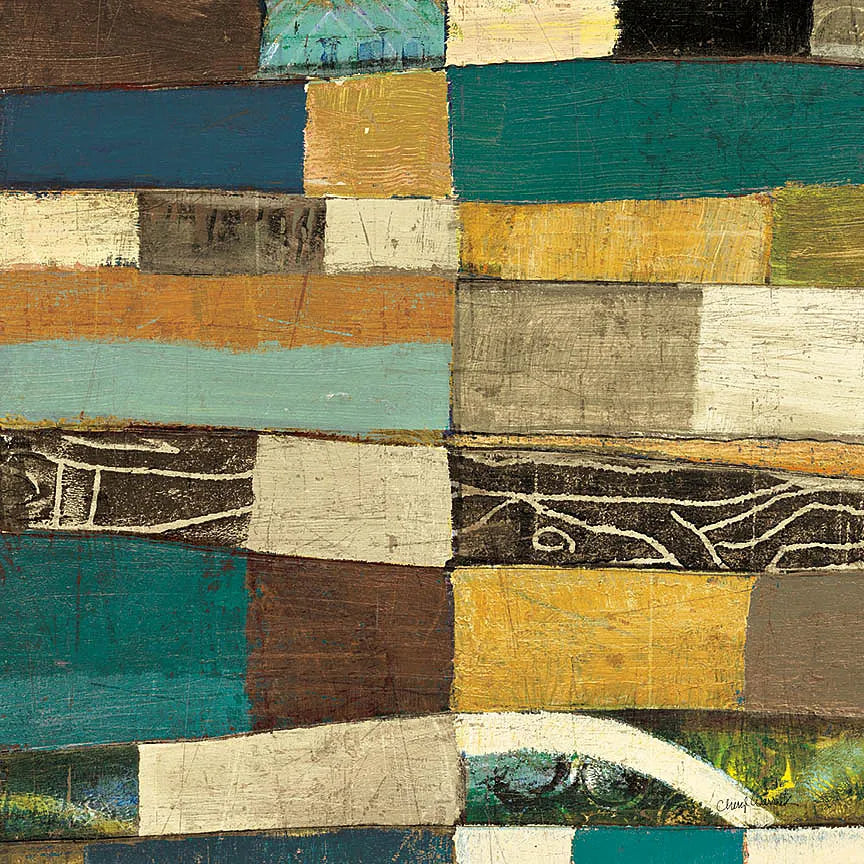 Eileen IV Blue by Cheryl Warrick. SKU 15830a. Archival Giclee Fine art print for wall decor.