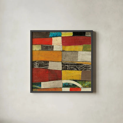 Eileen IV v2 by Cheryl Warrick. Shown in a sleek black glass frame for a contemporary gallery look. Available as an archival giclee rolled canvas, fine art paper, or poster print. SKU 37803a.