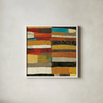 Eileen V v2 by Cheryl Warrick. Shown in a crisp white glass frame for a clean and minimalist style. Available as an archival giclee rolled canvas, fine art paper, or poster print. SKU 37802a.