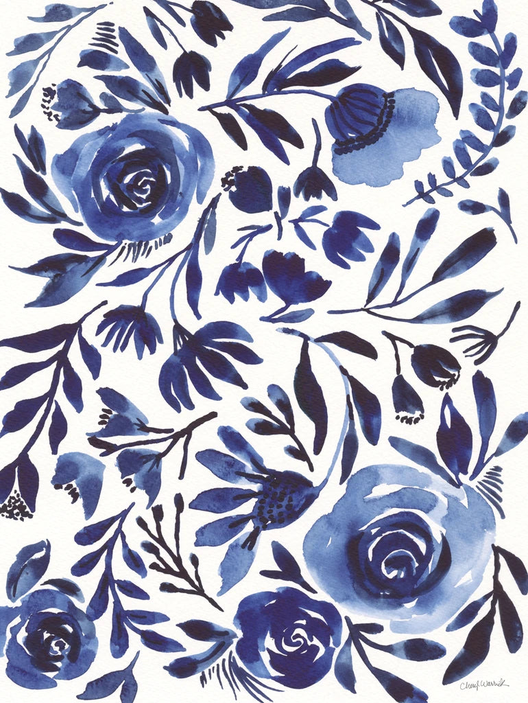 Feeling Blue I by Cheryl Warrick