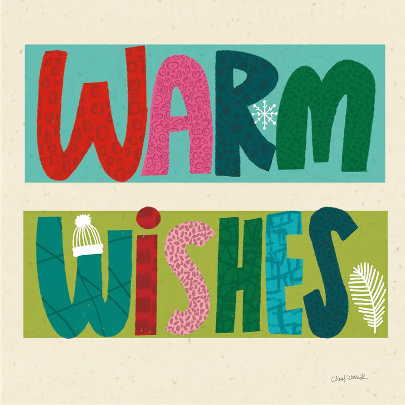 Festive Feelings IV by Cheryl Warrick. SKU 102802a. Archival Giclee Fine art print for wall decor.