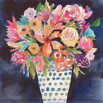 Floral Beauty VI by Cheryl Warrick. SKU 86843a. Archival Giclee Fine art print for wall decor.