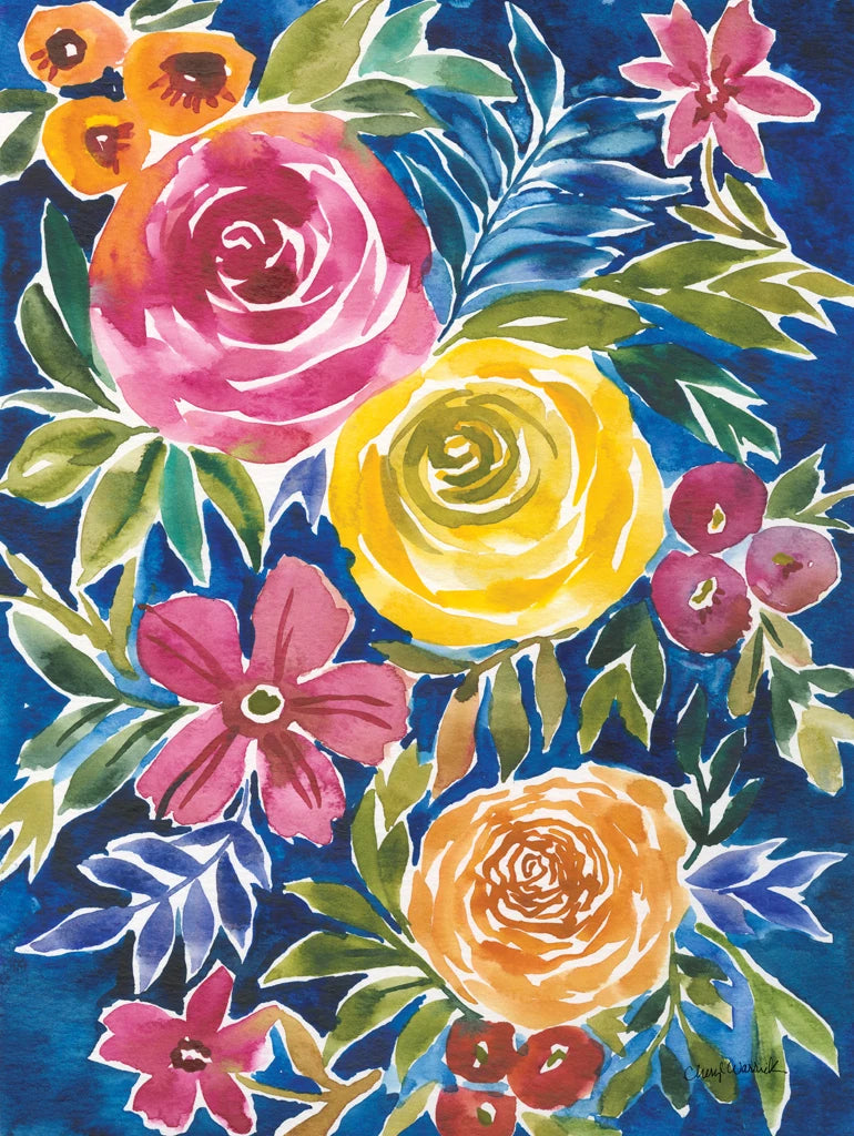 Flower Patch I by Cheryl Warrick