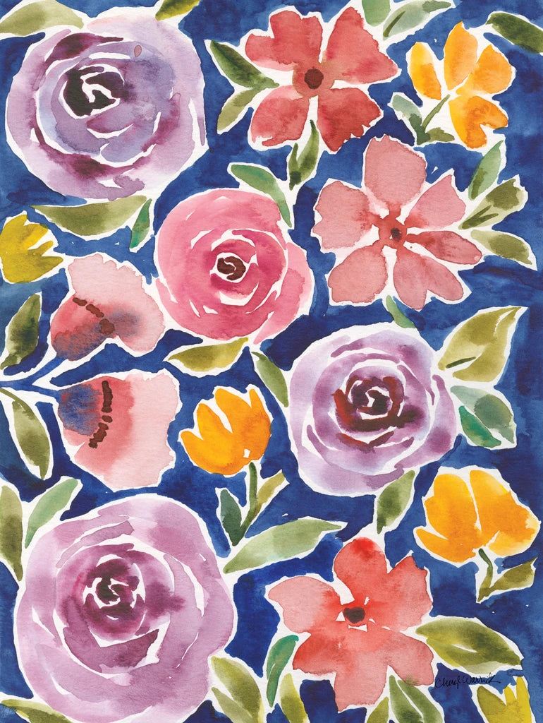 Flower Patch III by Cheryl Warrick