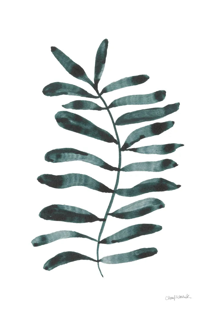 Forest Fern Trio III by Cheryl Warrick. SKU 86949h. Archival Giclee Fine art print for wall decor.