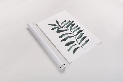 Forest Fern Trio III by Cheryl Warrick. shown as a rolled paper print. Available as archival giclee rolled canvas, fine art paper, or poster print. SKU 86949h.