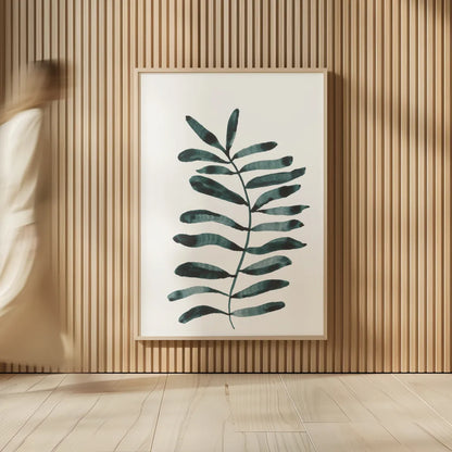 Forest Fern Trio III by Cheryl Warrick. shown as over sized large wall art. Available as an archival giclee rolled canvas, fine art paper, or poster print. SKU 86949h.