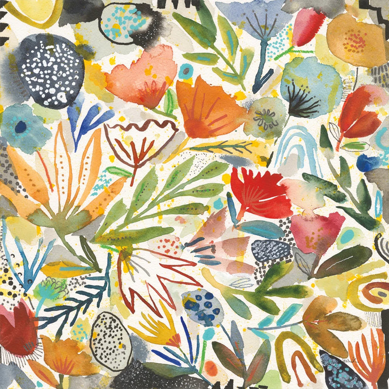 Forte Florals I by Cheryl Warrick