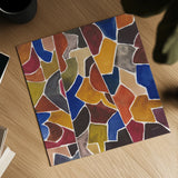 Fractured I by Cheryl Warrick. Shown as a detailed flat fine art print, highlighting archival giclee quality. Available as an archival giclee rolled canvas, fine art paper, or poster print. SKU 103271a.
