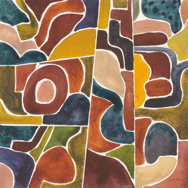 Fractured III by Cheryl Warrick. SKU 103273a. Archival Giclee Fine art print for wall decor.