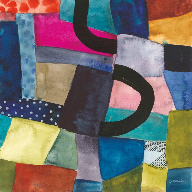 Freeway II by Cheryl Warrick. SKU 86967a. Archival Giclee Fine art print for wall decor.