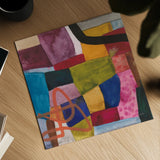 Freeway V by Cheryl Warrick. Shown as a detailed flat fine art print, highlighting archival giclee quality. Available as an archival giclee rolled canvas, fine art paper, or poster print. SKU 86970a.