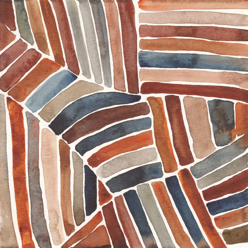 Furrow II by Cheryl Warrick. SKU 79900a. Archival Giclee Fine art print for wall decor.