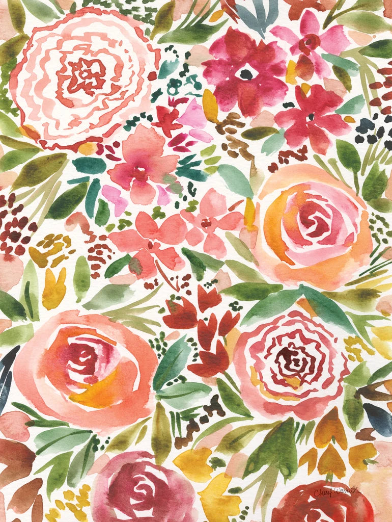 Garden Bliss IV by Cheryl Warrick