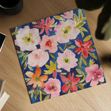 Gratitude Garden II by Cheryl Warrick. Shown as a detailed flat fine art print, highlighting archival giclee quality. Available as an archival giclee rolled canvas, fine art paper, or poster print. SKU 103546a.