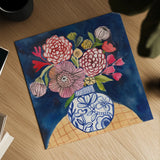 Happy Anniversary by Cheryl Warrick. Shown as a detailed flat fine art print, highlighting archival giclee quality. Available as an archival giclee rolled canvas, fine art paper, or poster print. SKU 103251a.