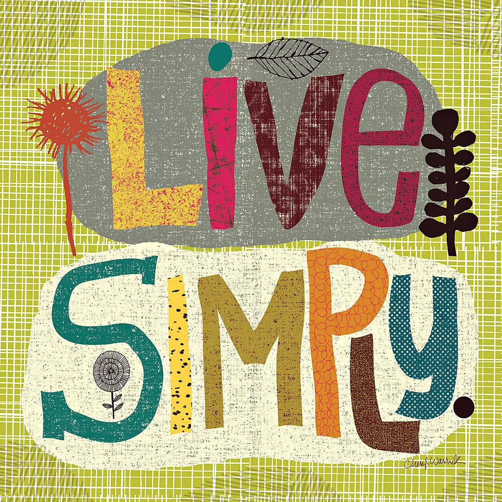 Happy Thoughts IV by Cheryl Warrick. SKU 14816a. Archival Giclee Fine art print for wall decor.