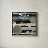 Harmony I Archroma by Cheryl Warrick. Shown in a sleek black glass frame for a contemporary gallery look. Available as an archival giclee rolled canvas, fine art paper, or poster print. SKU 30078a.