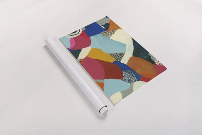 Inclination Crop by Cheryl Warrick. shown as a rolled paper print. Available as archival giclee rolled canvas, fine art paper, or poster print. SKU 79893h.