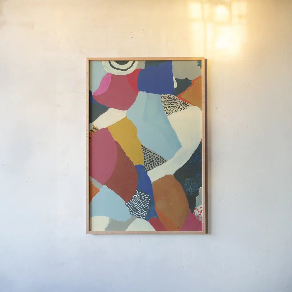 Inclination Crop by Cheryl Warrick. shown as a paper print in a natural frame. Available as a archival giclee rolled canvas, fine art paper, or poster print. SKU 79893h.