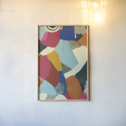 Inclination Crop by Cheryl Warrick. shown as a paper print in a natural frame. Available as a archival giclee rolled canvas, fine art paper, or poster print. SKU 79893h.