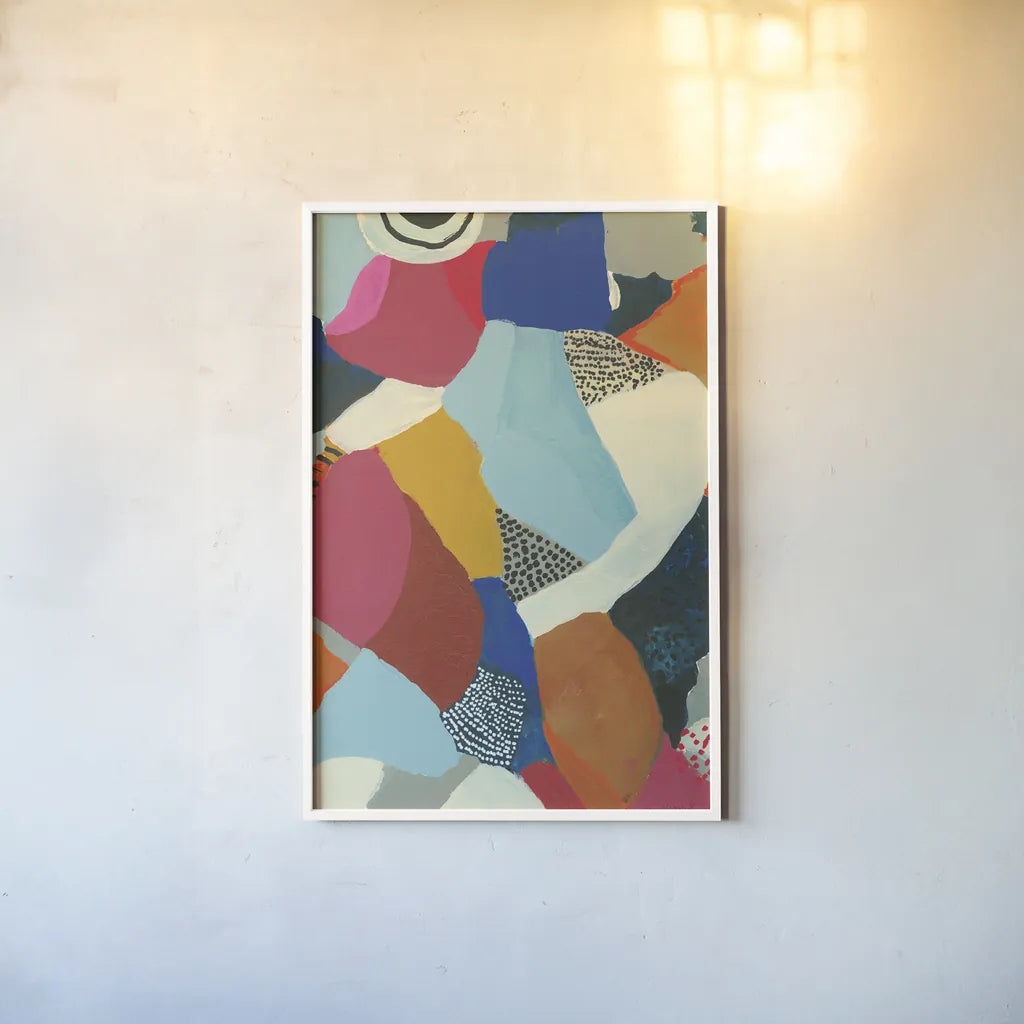 Inclination Crop by Cheryl Warrick. shown as a paper print in a white frame. Available as a archival giclee rolled canvas, fine art paper, or poster print. SKU 79893h.