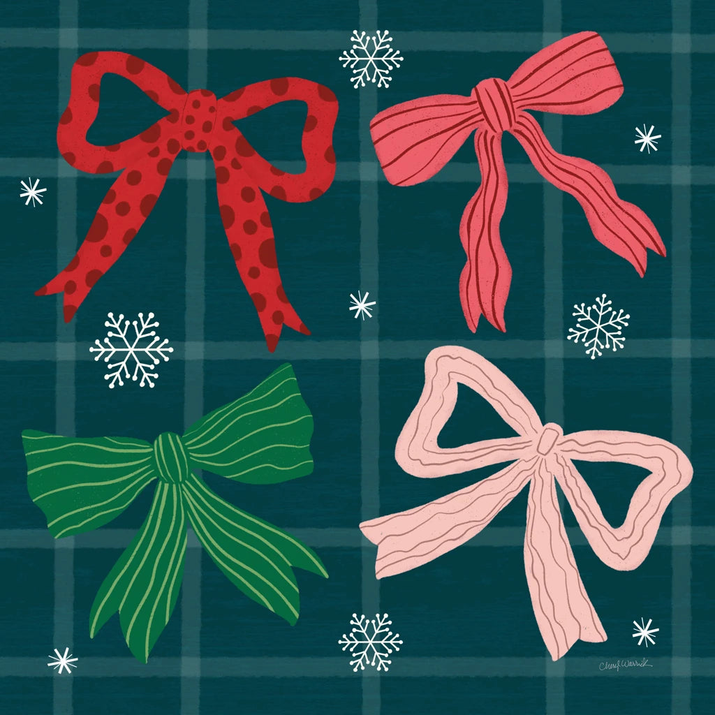 Jolly Bows IV by Cheryl Warrick