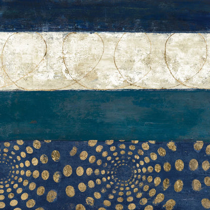 Juxtapose IV Metallic by Cheryl Warrick. SKU 19254a. Archival Giclee Fine art print for wall decor.