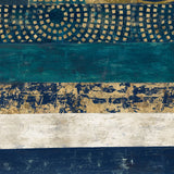 Juxtapose V Metallic by Cheryl Warrick. SKU 19255a. Archival Giclee Fine art print for wall decor.
