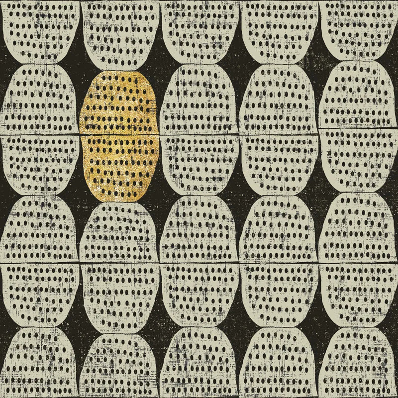 Kitchen Play Pattern II BWG by Cheryl Warrick. SKU 77643a. Archival Giclee Fine art print for wall decor.