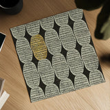 Kitchen Play Pattern II BWG by Cheryl Warrick. Shown as a detailed flat fine art print, highlighting archival giclee quality. Available as an archival giclee rolled canvas, fine art paper, or poster print. SKU 77643a.