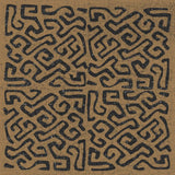 Kuba Play I Brown by Cheryl Warrick. SKU 77619a. Archival Giclee Fine art print for wall decor.