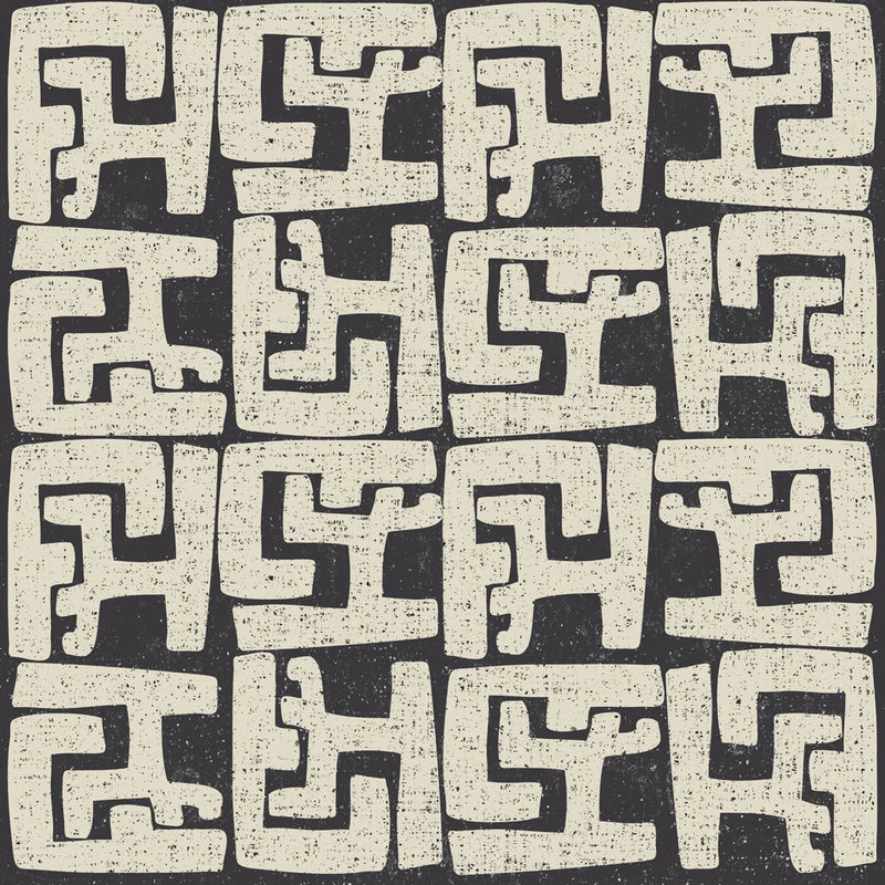Kuba Play II Neutral by Cheryl Warrick. SKU 63179a. Archival Giclee Fine art print for wall decor.