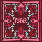 Love Sentiments Forever by Cheryl Warrick. SKU 104048a. Archival Giclee Fine art print for wall decor.
