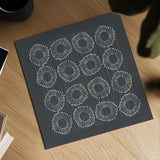 Main Street Twirled Gray by Cheryl Warrick. Shown as a detailed flat fine art print, highlighting archival giclee quality. Available as an archival giclee rolled canvas, fine art paper, or poster print. SKU 79798a.