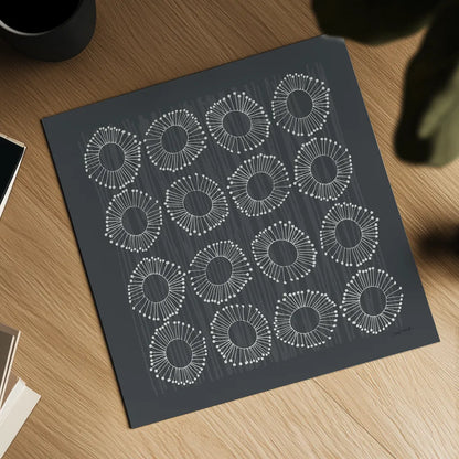 Main Street Twirled Gray by Cheryl Warrick. Shown as a detailed flat fine art print, highlighting archival giclee quality. Available as an archival giclee rolled canvas, fine art paper, or poster print. SKU 79798a.