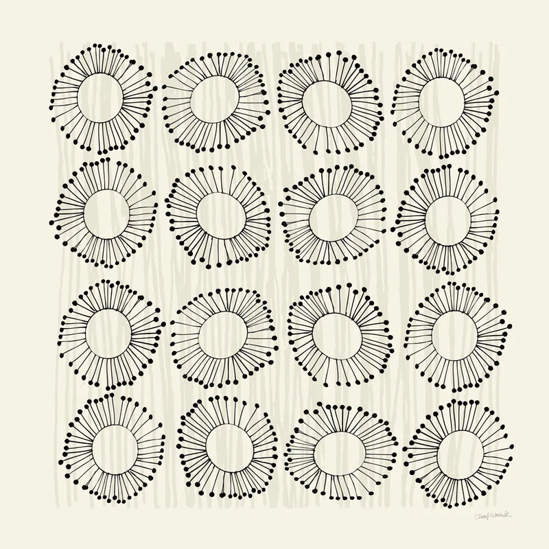 Main Street Twirled Monochrome by Cheryl Warrick. SKU 77639a. Archival Giclee Fine art print for wall decor.