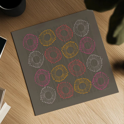 Main Street Twirled Rich by Cheryl Warrick. Shown as a detailed flat fine art print, highlighting archival giclee quality. Available as an archival giclee rolled canvas, fine art paper, or poster print. SKU 77638a.