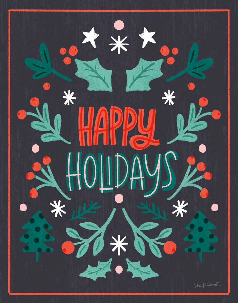 Merry Moments I by Cheryl Warrick