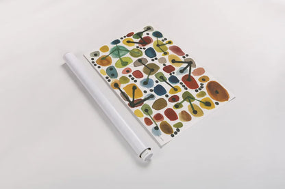 Mid Century I by Cheryl Warrick. shown as a rolled paper print. Available as archival giclee rolled canvas, fine art paper, or poster print. SKU 22753i.