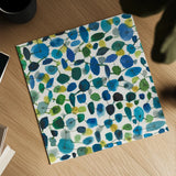 Mid Century III Crop by Cheryl Warrick. Shown as a detailed flat fine art print, highlighting archival giclee quality. Available as an archival giclee rolled canvas, fine art paper, or poster print. SKU 18393a.