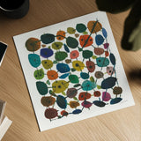 Mid Century IV by Cheryl Warrick. Shown as a detailed flat fine art print, highlighting archival giclee quality. Available as an archival giclee rolled canvas, fine art paper, or poster print. SKU 22755a.