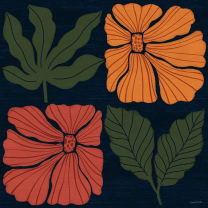 Modern Blooms IV by Cheryl Warrick. SKU 102951a. Archival Giclee Fine art print for wall decor.