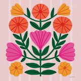 Modern Botanical II by Cheryl Warrick. SKU 103995a. Archival Giclee Fine art print for wall decor.