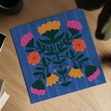 Modern Botanical III by Cheryl Warrick. Shown as a detailed flat fine art print, highlighting archival giclee quality. Available as an archival giclee rolled canvas, fine art paper, or poster print. SKU 103996a.