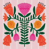 Modern Botanical IV by Cheryl Warrick. SKU 103997a. Archival Giclee Fine art print for wall decor.