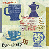 Modern Cafe IV by Cheryl Warrick. SKU 37841a. Archival Giclee Fine art print for wall decor.