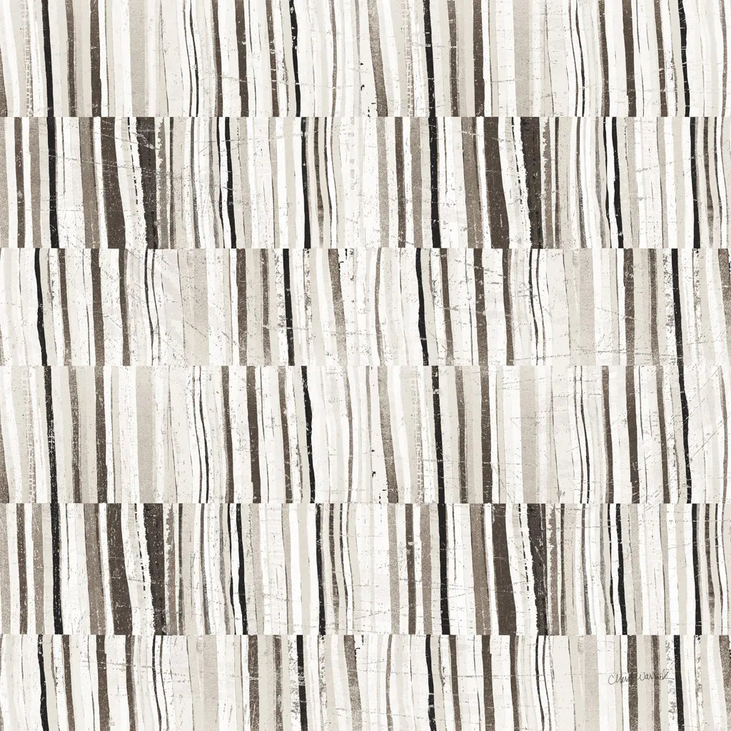 Neutral Stripes II by Cheryl Warrick. SKU 63176a. Archival Giclee Fine art print for wall decor.