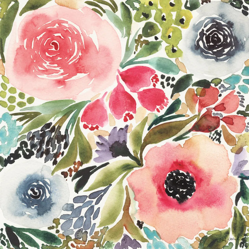 Ode to Spring III by Cheryl Warrick. SKU 78386a. Archival Giclee Fine art print for wall decor.